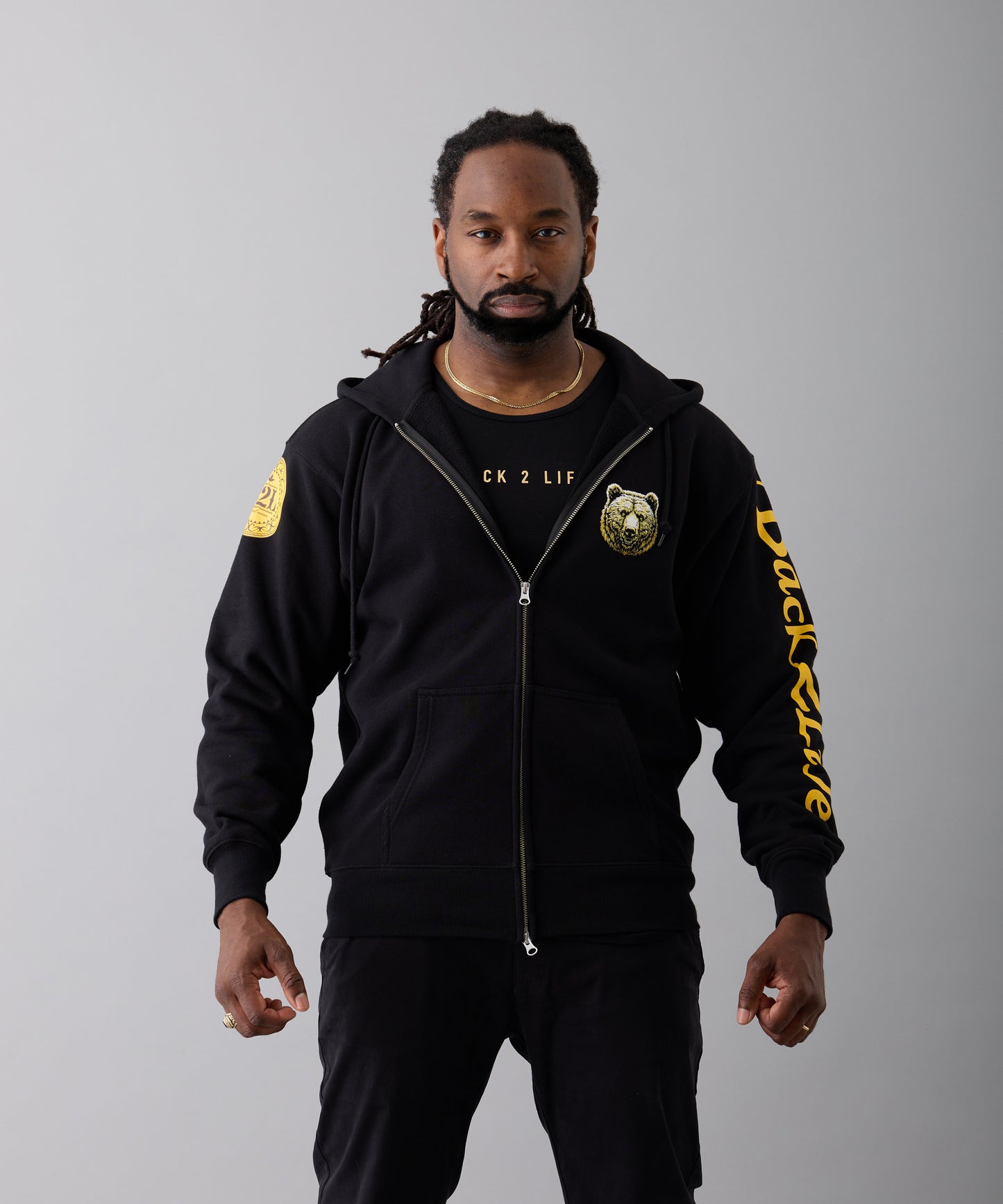 Back 2 Life Zip Hoodie